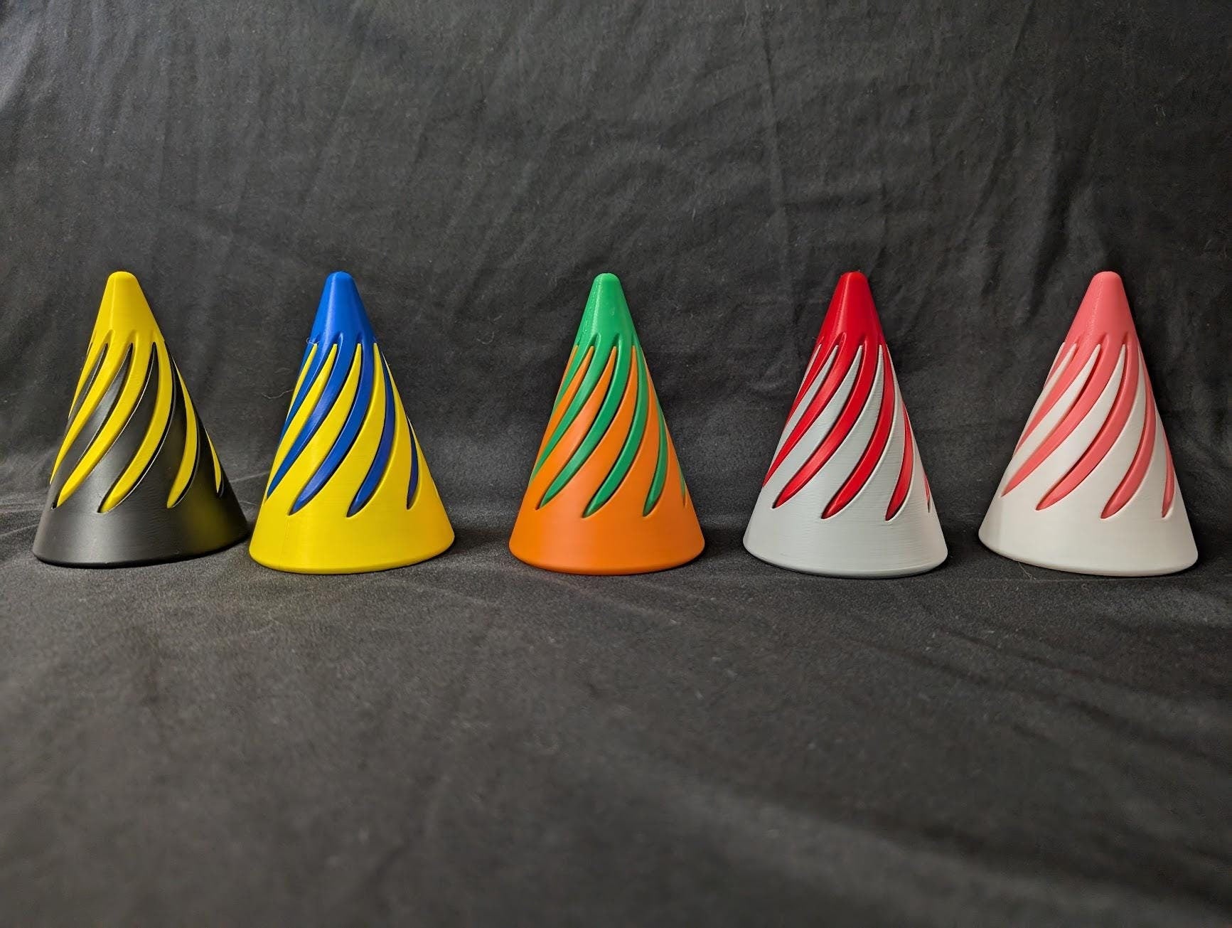 Spiral Cone Fidget Toy: Embrace Relaxation with This 3D Printed Desk Essentia